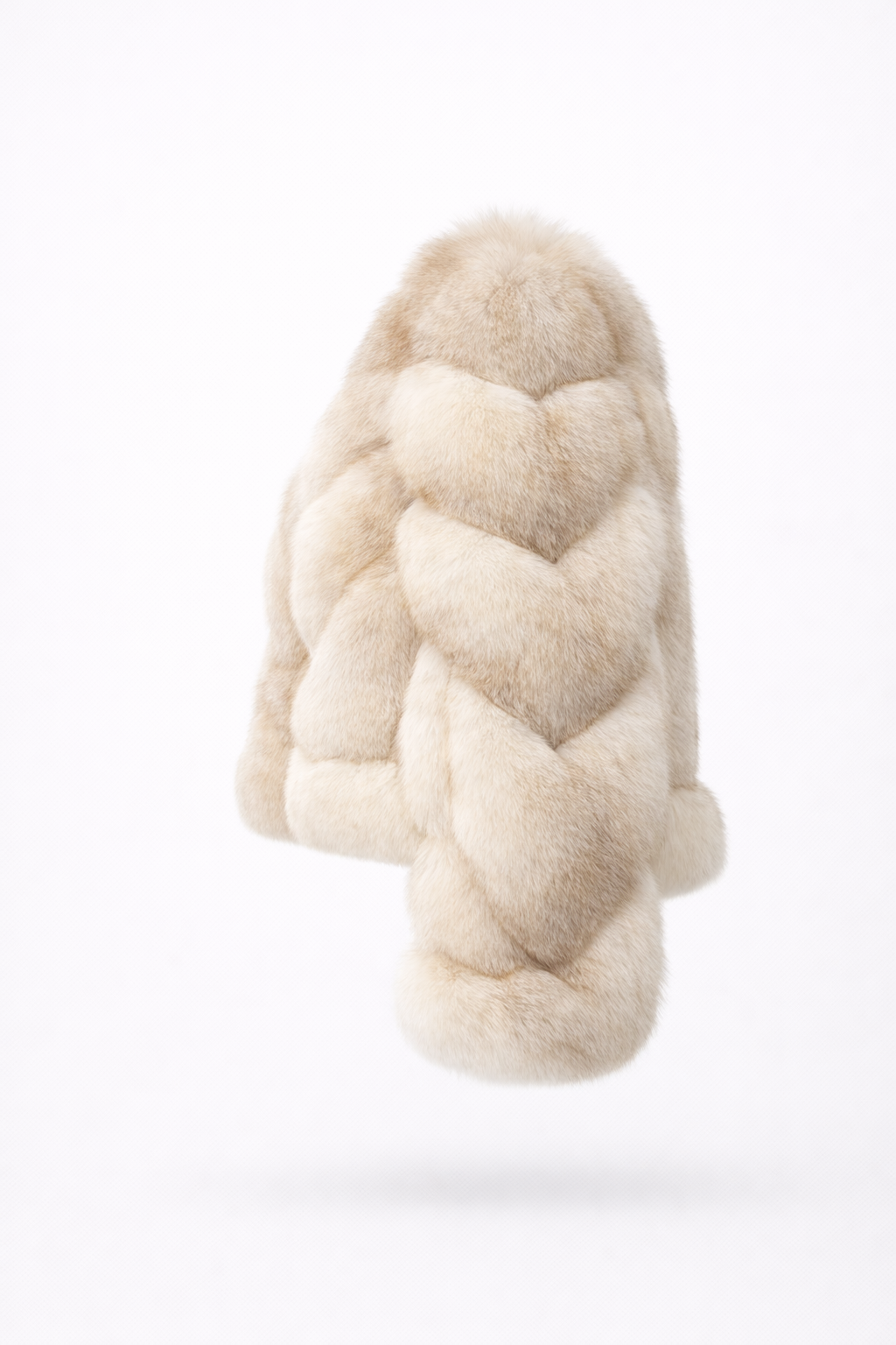 Nordic Ivory Fox Fur Coat – Maison Aurélia