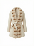 Élise Cashmere Wrap Coat – Maison Aurélia