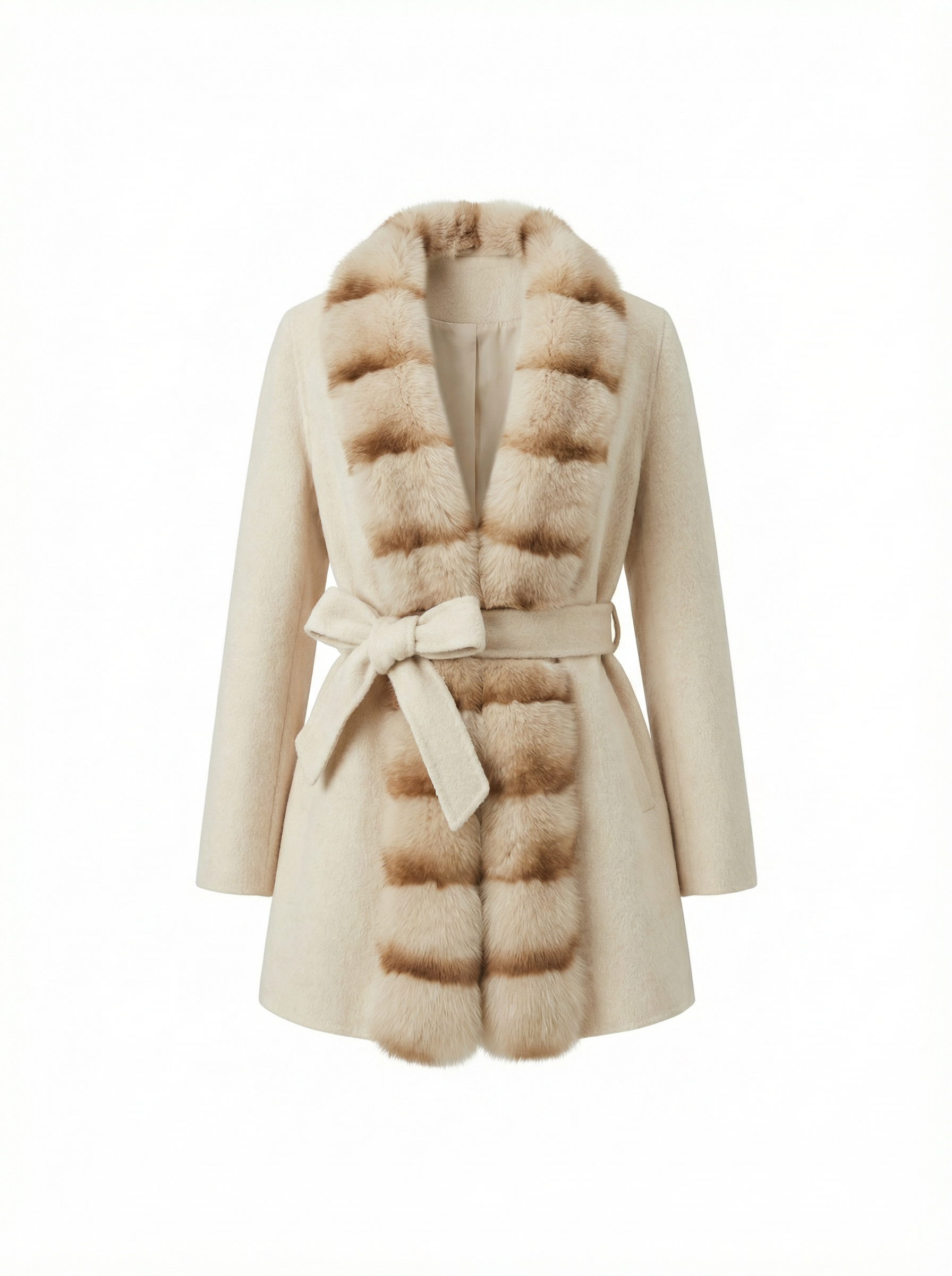 Élise Cashmere Wrap Coat – Maison Aurélia