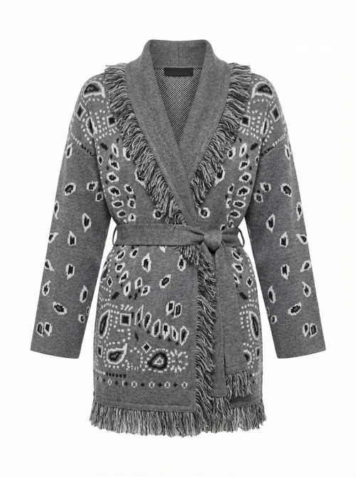 Nomad Knit Wool Coat – Maison Aurélia