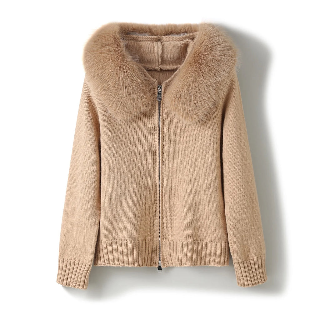 Camélia Knit Hoodie – Maison Aurélia