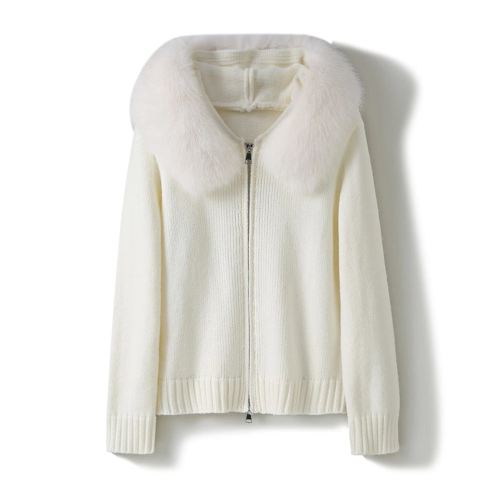 Camélia Knit Hoodie – Maison Aurélia