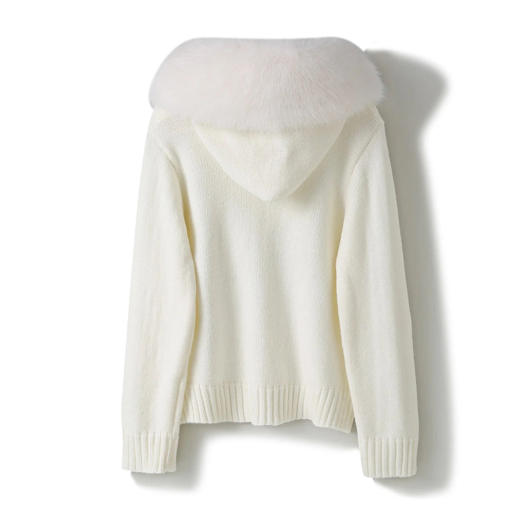 Camélia Knit Hoodie – Maison Aurélia