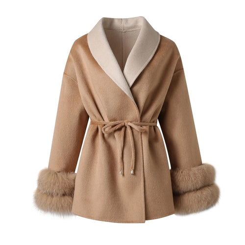 Amara Wrap Coat – Maison Aurélia