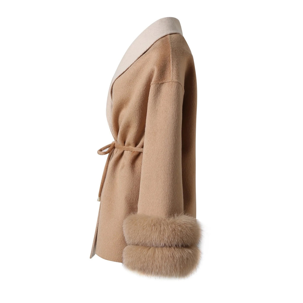 Amara Wrap Coat – Maison Aurélia