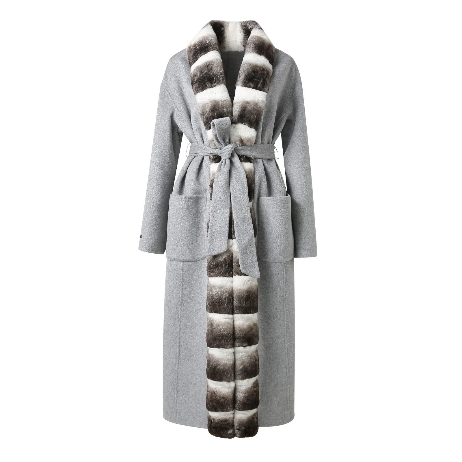 Armonia Rex Fur Wool Coat – Maison Aurélia