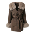 Valentina Belted Wool Coat – Maison Aurélia
