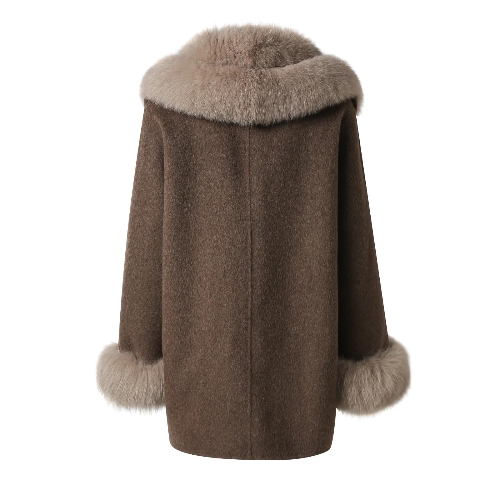 Valentina Belted Wool Coat – Maison Aurélia