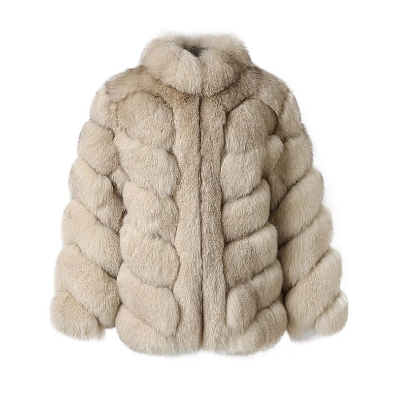 Valentina Fox Fur Coat – Maison Aurélia