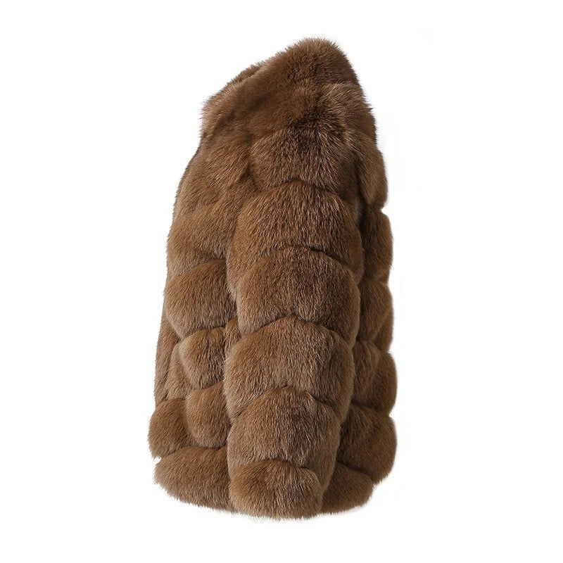 Sable Royale Fox Fur Jacket – Maison Aurélia