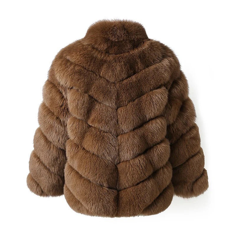 Sable Royale Fox Fur Jacket – Maison Aurélia