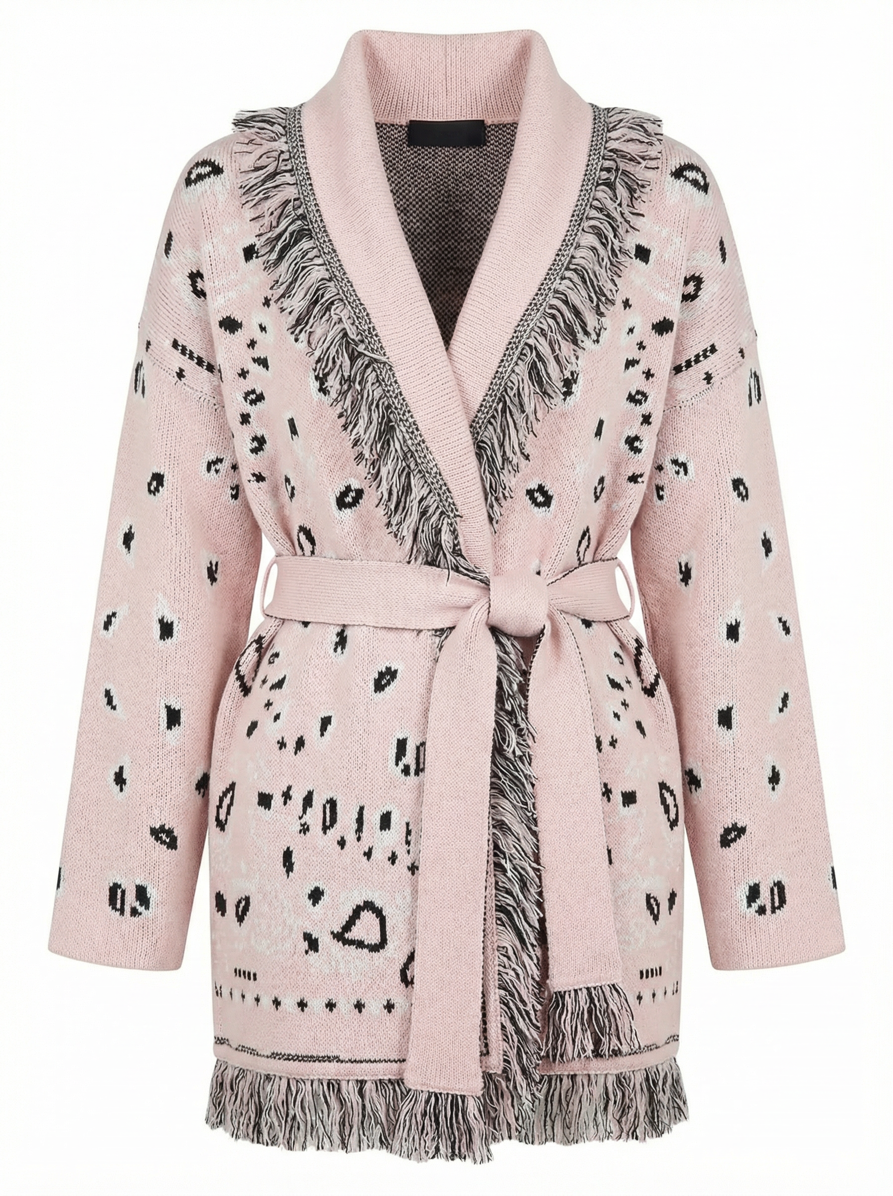 Rosé Wrap Cardigan – Maison Aurélia